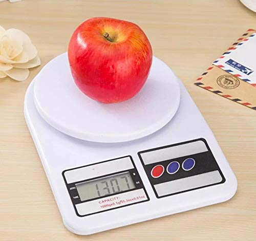 Digital Kitchen Weight Scale | Electronic Food Weighing Scale with LCD Display