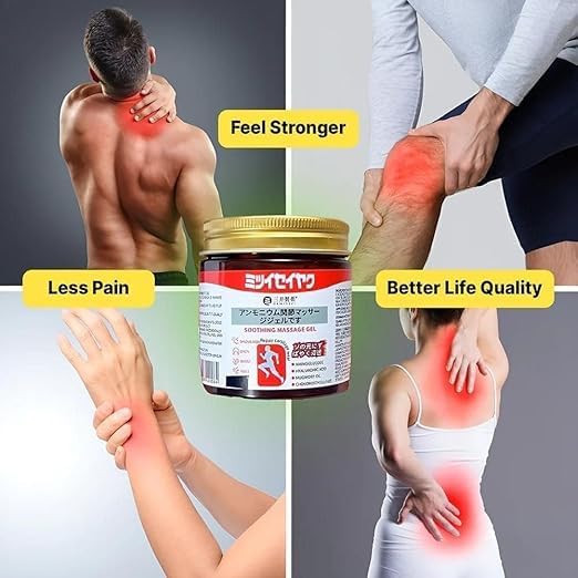 fast acting muscle pain relief gel