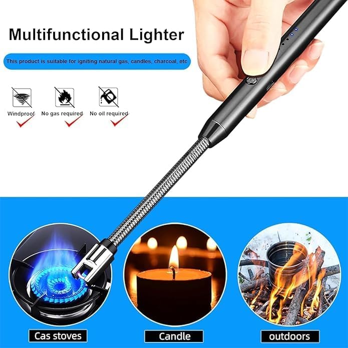 Rechargeable Arc Lighter USB | Windproof Electric Plasma Lighter