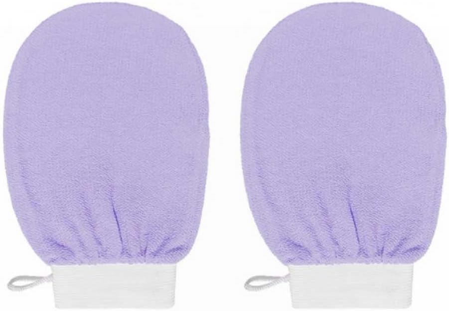 Exfoliating Body Gloves Pair – Deep Cleansing Shower Scrub Gloves for Smooth & Glowing Skin