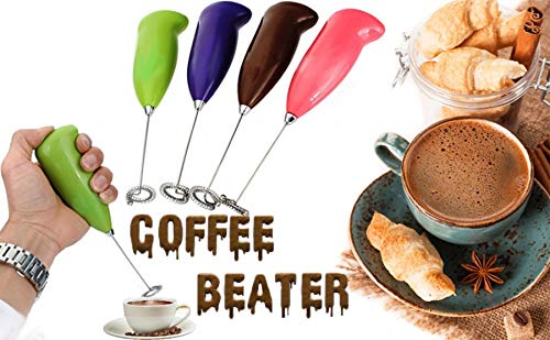Coffee Beater – Cell Operated Handheld Milk Frother & Mixer