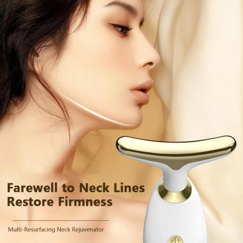 Digital Face & Neck Massager – Electric Facial Massage Device for Skin Tightening, Anti-Aging, Wrinkle Reduction & Deep Relaxation