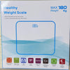 Iscale Digital Weight Scale – Premium Quality Bathroom Scale (Max 180kg)