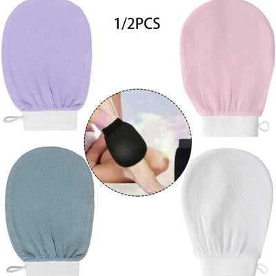 Exfoliating Body Gloves Pair – Deep Cleansing Shower Scrub Gloves for Smooth & Glowing Skin
