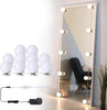 Vanity Mirror Light Pack of 10 LED Bulbs – 3 Color Modes Adjustable Hollywood Makeup Mirror Lights