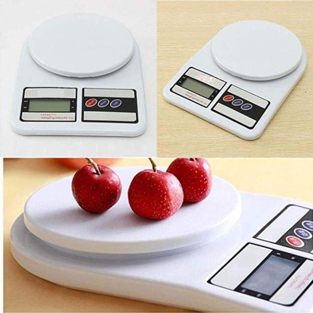 Digital Kitchen Weight Scale | Electronic Food Weighing Scale with LCD Display