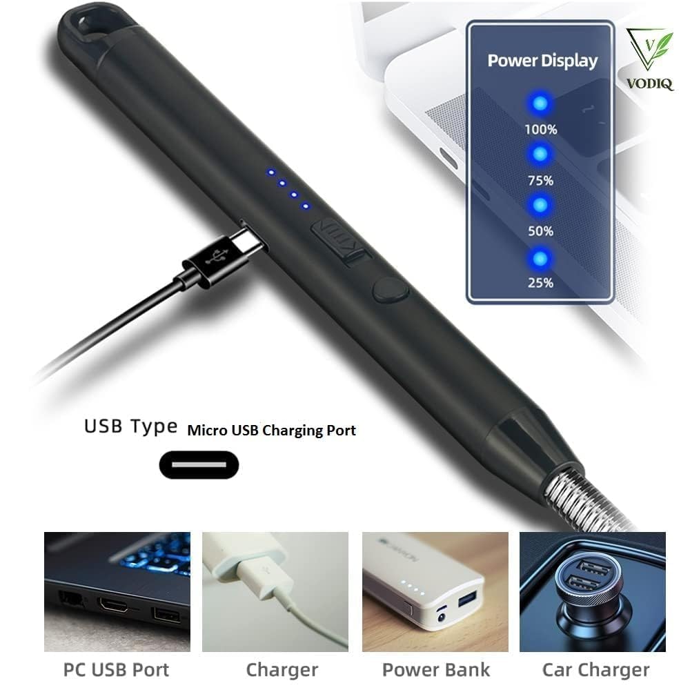 Rechargeable Arc Lighter USB | Windproof Electric Plasma Lighter