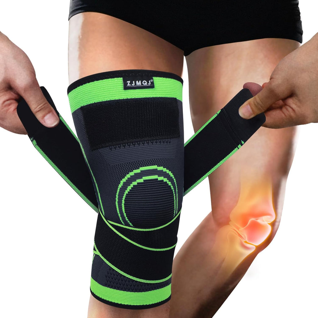 Knee Support & Pain Relief Belt – Adjustable Compression Knee Brace for Joint Stability & Recovery