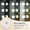 Vanity Mirror Light Pack of 10 LED Bulbs – 3 Color Modes Adjustable Hollywood Makeup Mirror Lights