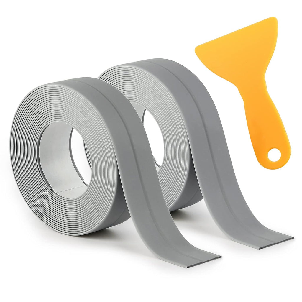 Bathroom & Kitchen Sink Sealing Tape Waterproof Self-Adhesive Leak Protection Strip for Sinks, Bathtubs & Countertops