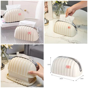 shell tissue box decorative and stylish