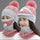 3 in 1 Female Winter Cap with Face Mask & Neck Warmer | Warm Woolen Beanie for Women