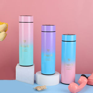 Approx 500ML Temperature Display Stainless Steel Bottle – A Happy Life Smart Thermos