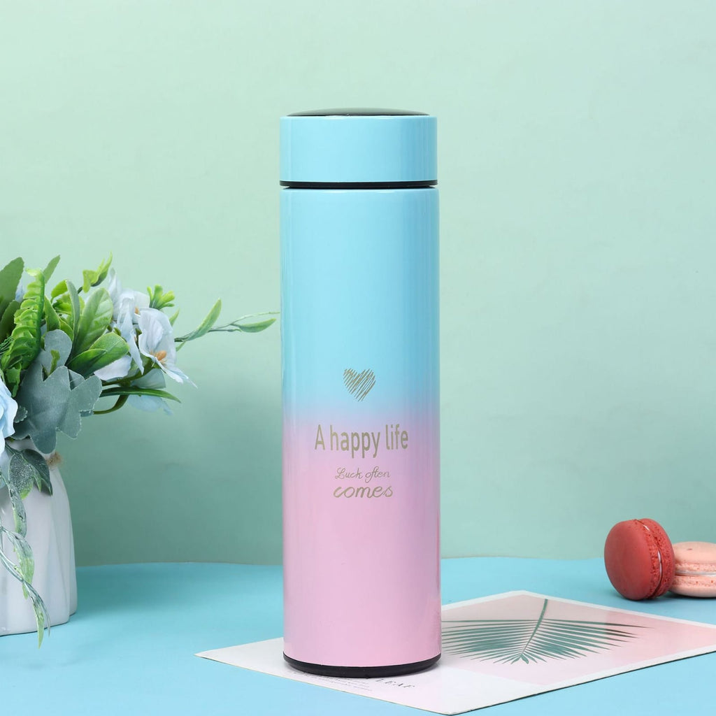 Approx 500ML Temperature Display Stainless Steel Bottle – A Happy Life Smart Thermos