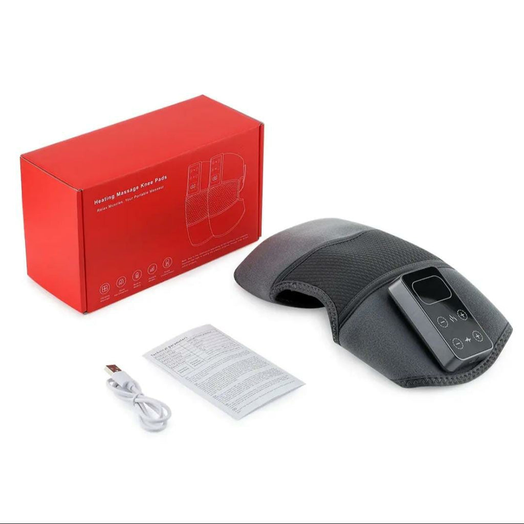 Hot Selling Heated Knee & Leg Vibration Massager – Electric Pain Relief & Muscle Relaxation Massager
