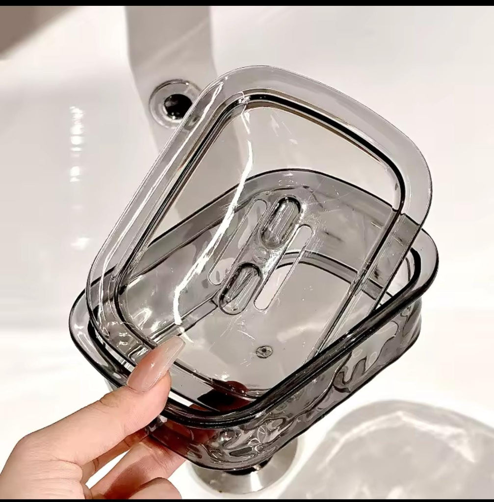 Double Layer Bunny Soap Dish – Cute Drainage Soap Holder for Bathroom & Kitchen